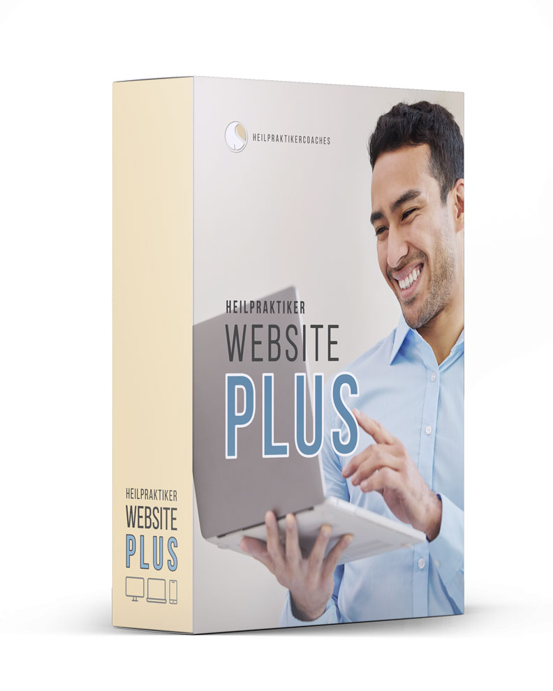Heilpraktiker mit Tablet als Symbol für den Ausbau einer professionellen Praxiswebsite im Plus-Angebot